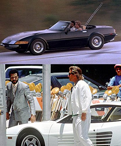 Miami Vice TV Series Ferrari & Daytona Spyder Retro Entertainment